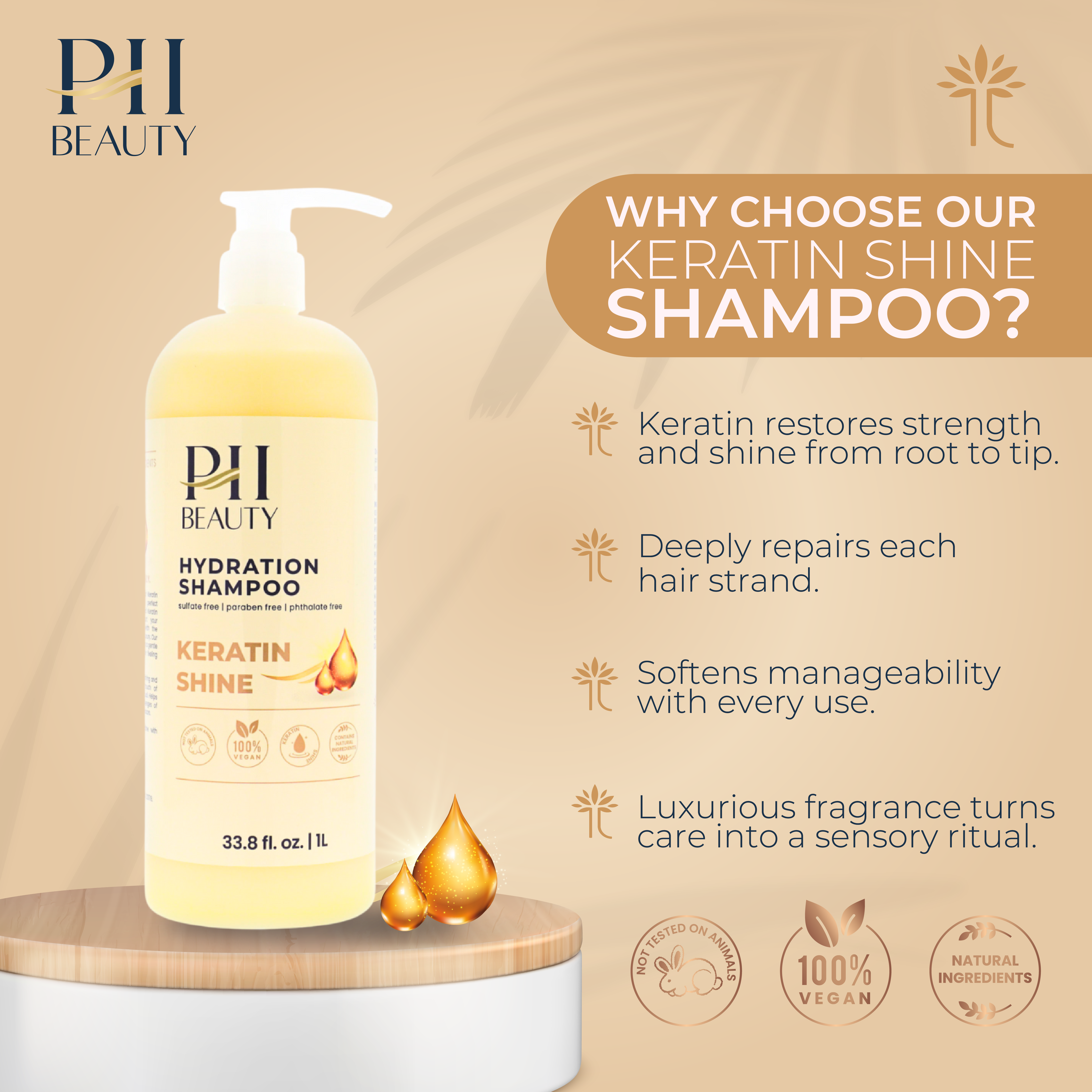 Champú de queratina