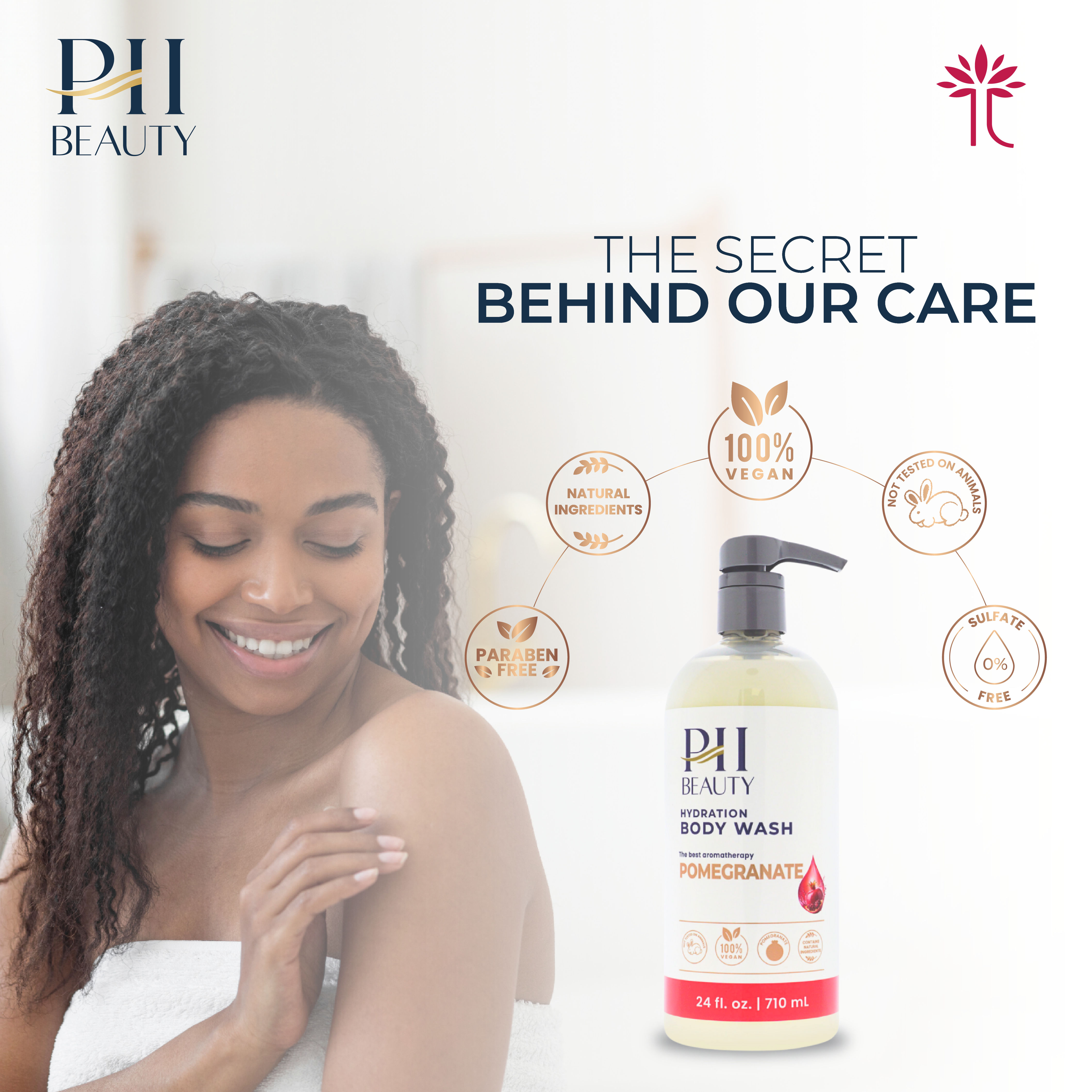 Loción corporal de granada